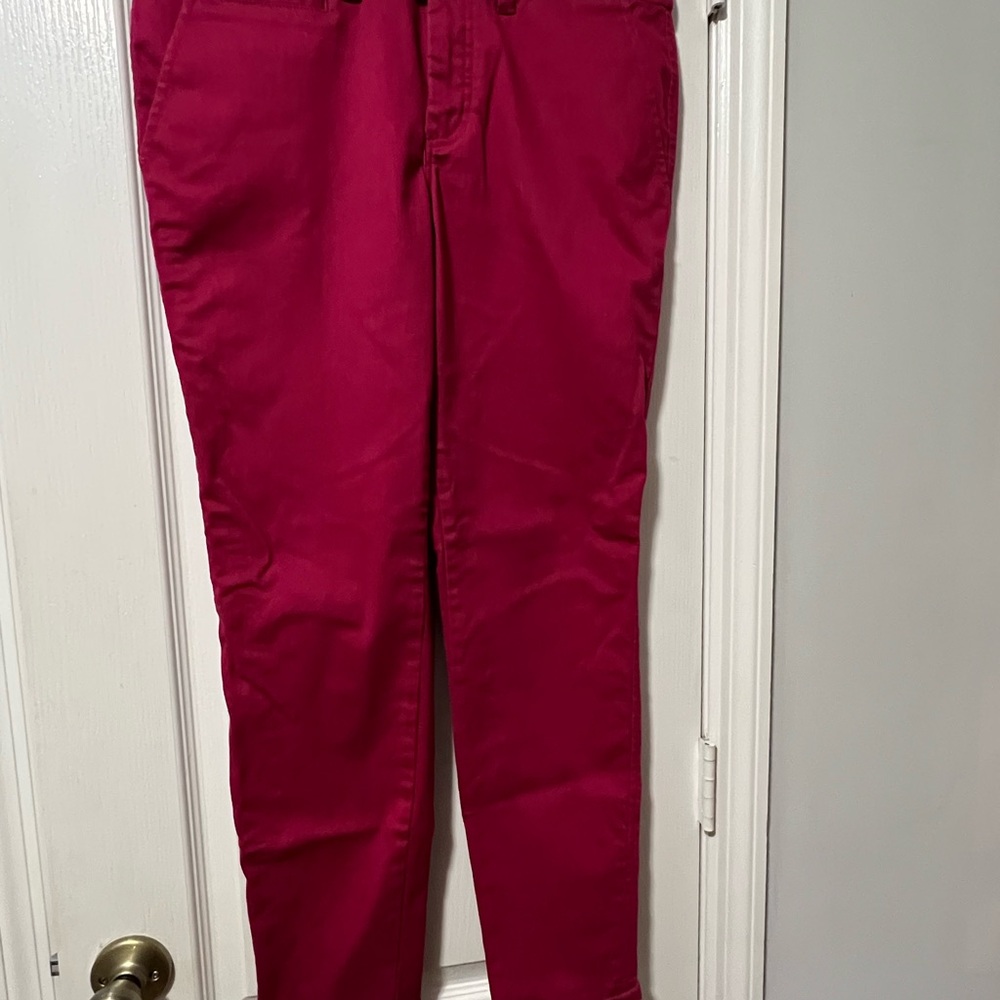 Market & Spruce Straight Leg Jeans in Vibrant Pink